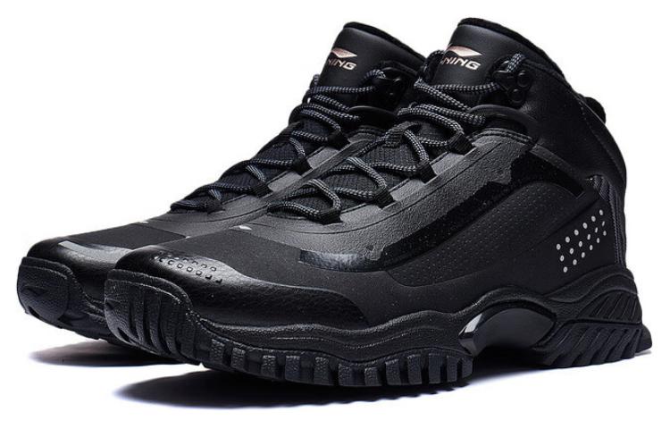 Lookbook (W) 李宁 生活休闲鞋 '简约舒适黑色' AGLS104-3