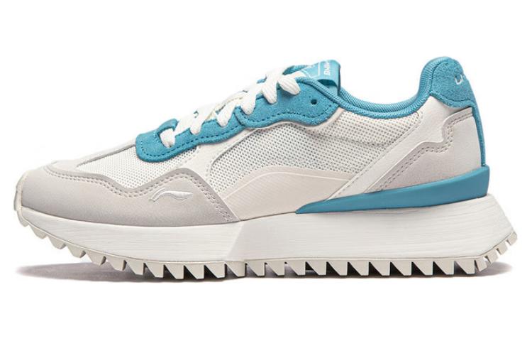 (Women) Li-Ning Lifestyle Low 'White Blue' AGCU114-3