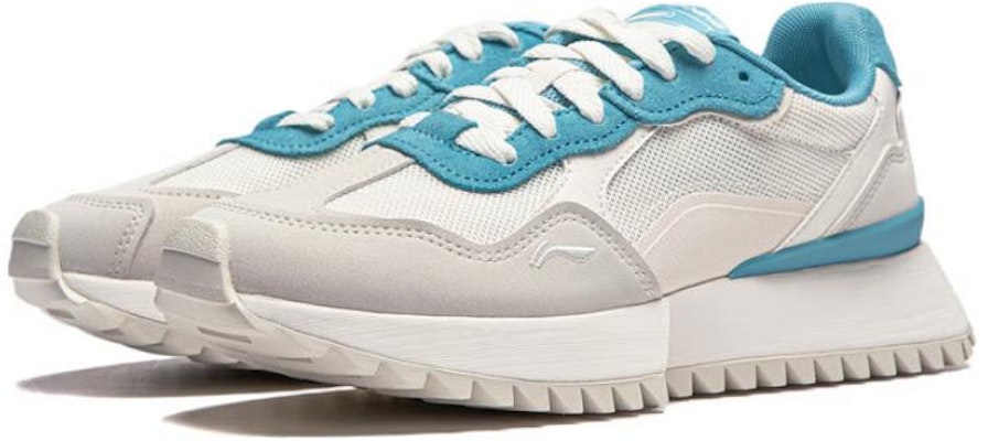 (Women) Li-Ning Lifestyle Low 'White Blue' AGCU114-3 Lookbook (Women) Li-Ning Lifestyle Low 'White Blue' AGCU114-3