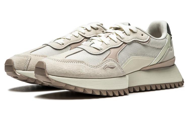 Lookbook (W) 李宁生活方式低帮 '白棕' AGCU114-1