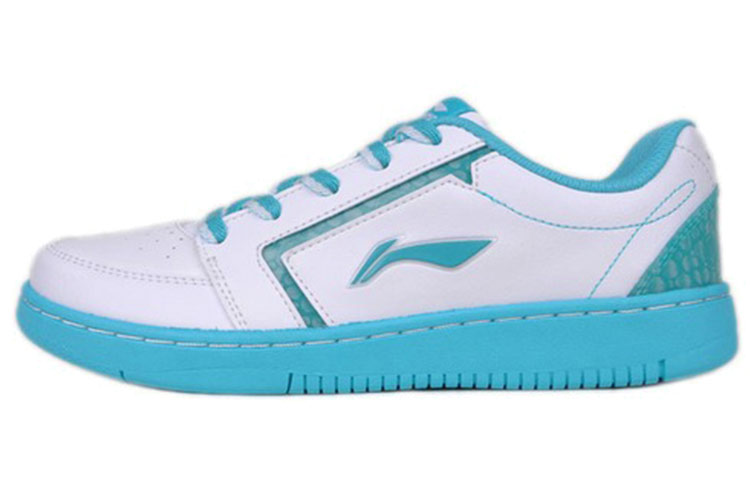 (Women) Li-Ning Lifestyle Low 'White Light Blue' ALCF286-2
