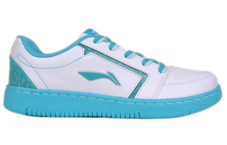 Order (Women) Li-Ning Lifestyle Low 'White Light Blue' ALCF286-2