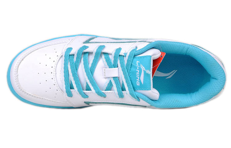 Lookbook (Women) Li-Ning Lifestyle Low 'White Light Blue' ALCF286-2