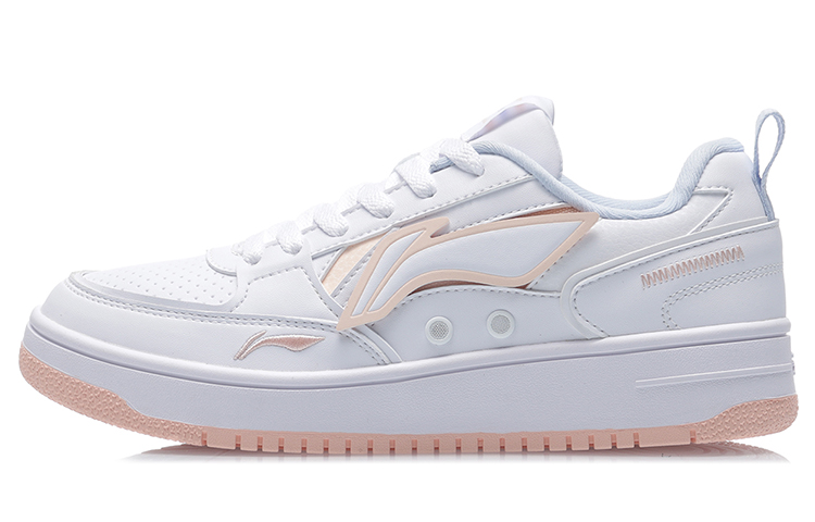 (Women) Li-Ning Lifestyle Low 'White Pink Orange' AGCQ544-3