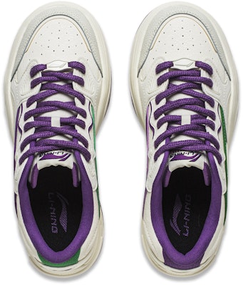 (Women) Li-Ning Lifestyle Series 'White Purple Green' AGCU016-4 Shop (Women) Li-Ning Lifestyle Series 'White Purple Green' AGCU016-4