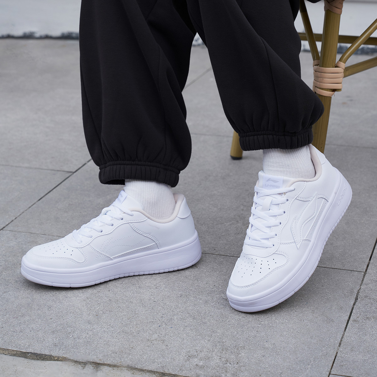 Details for (W) 李寧スケートシューズ(白) AGCS420-6