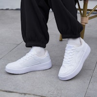 LiNing李寧 運動生活系列 防滑耐磨 低筒 板鞋 女款 白 Details for LiNing李寧 運動生活系列 防滑耐磨 低筒 板鞋 女款 白