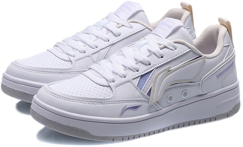 (W) Zapatillas de Skate Li-Ning Lifestyle 'Blanco Púrpura' AGCQ544-2 Lookbook (W) Zapatillas de Skate Li-Ning Lifestyle 'Blanco Púrpura' AGCQ544-2