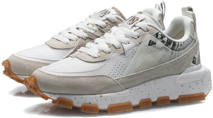 (Women) Li-Ning Lifestyle Sportswear 'Beige White' AGCR286-1 Lookbook (Women) Li-Ning Lifestyle Sportswear 'Beige White' AGCR286-1