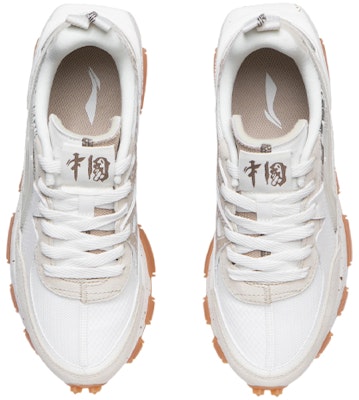 (Women) Li-Ning Lifestyle Sportswear 'Beige White' AGCR286-1 Shop (Women) Li-Ning Lifestyle Sportswear 'Beige White' AGCR286-1