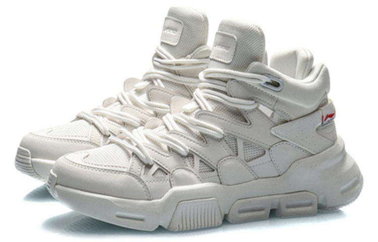 Lookbook (W) Li-Ning Light Basketball Hi ''Blanc'' AGBQ062-1