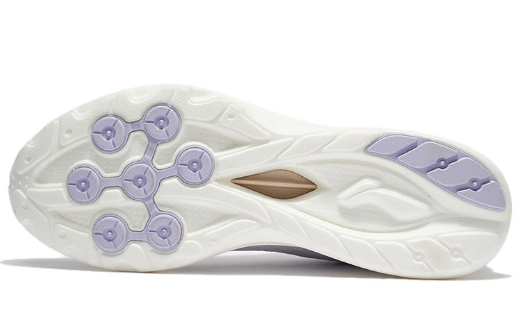 Shop (W) Li-Ning Light Ease ''Violet Clair Blanc'' ARSS020-1