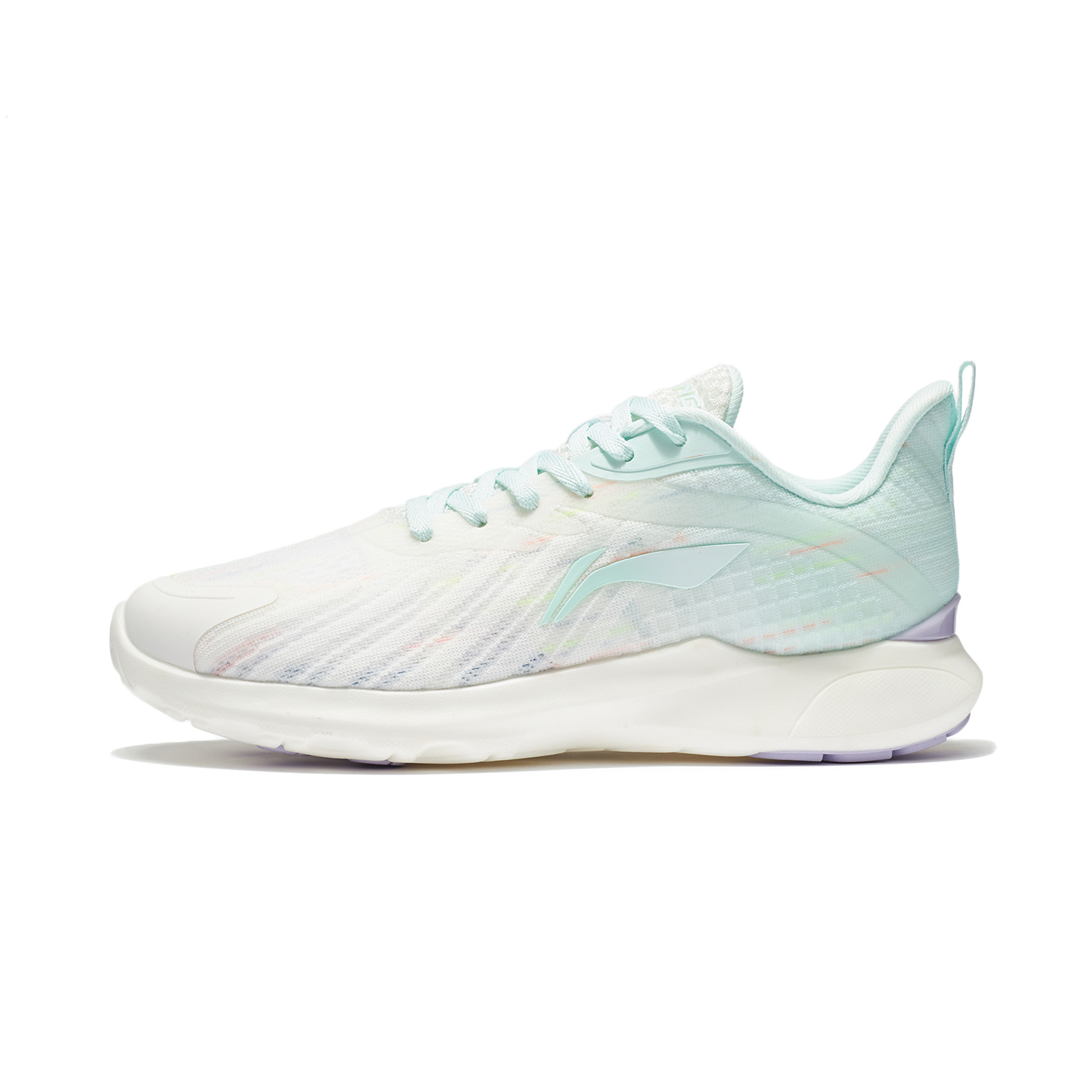 (Women) Li-Ning Light Ease 'White Mint Green' ARSS020-6