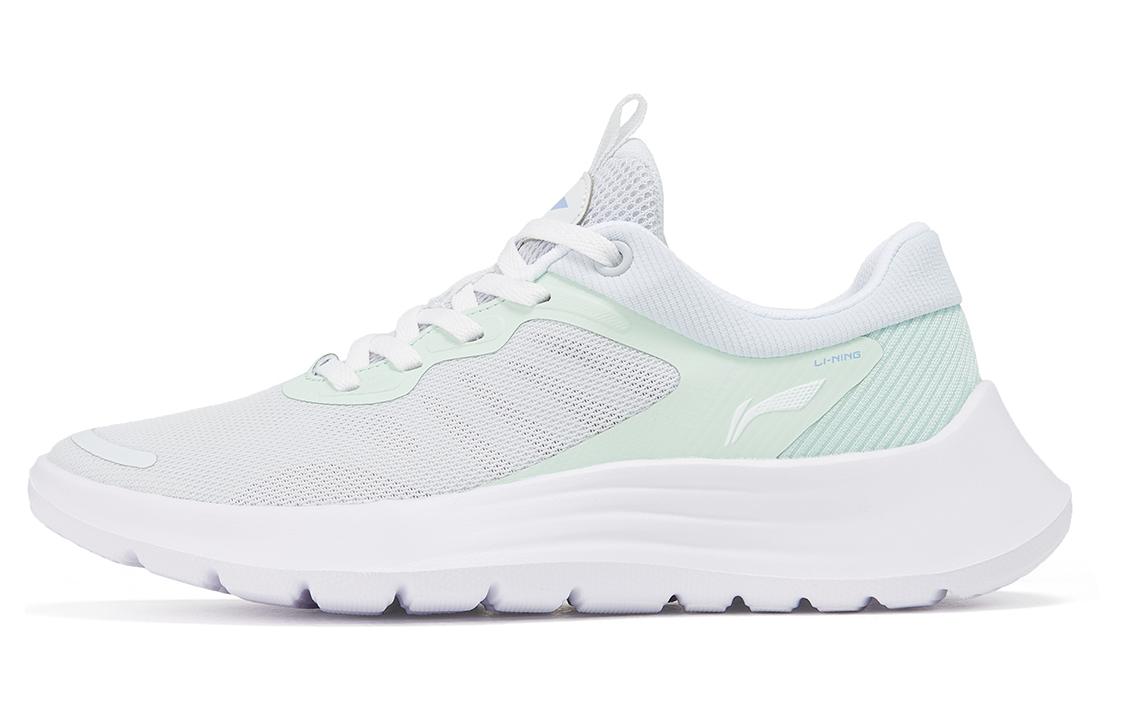 (Women) Li-Ning Light Feather 'White Light Green' ARST020-3