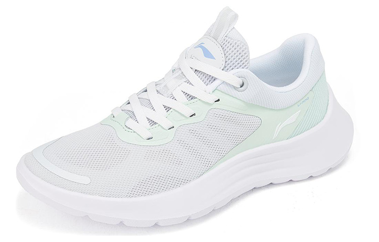 Lookbook (W) Li-Ning Pluma Ligera 'Blanco y Verde Claro' ARST020-3