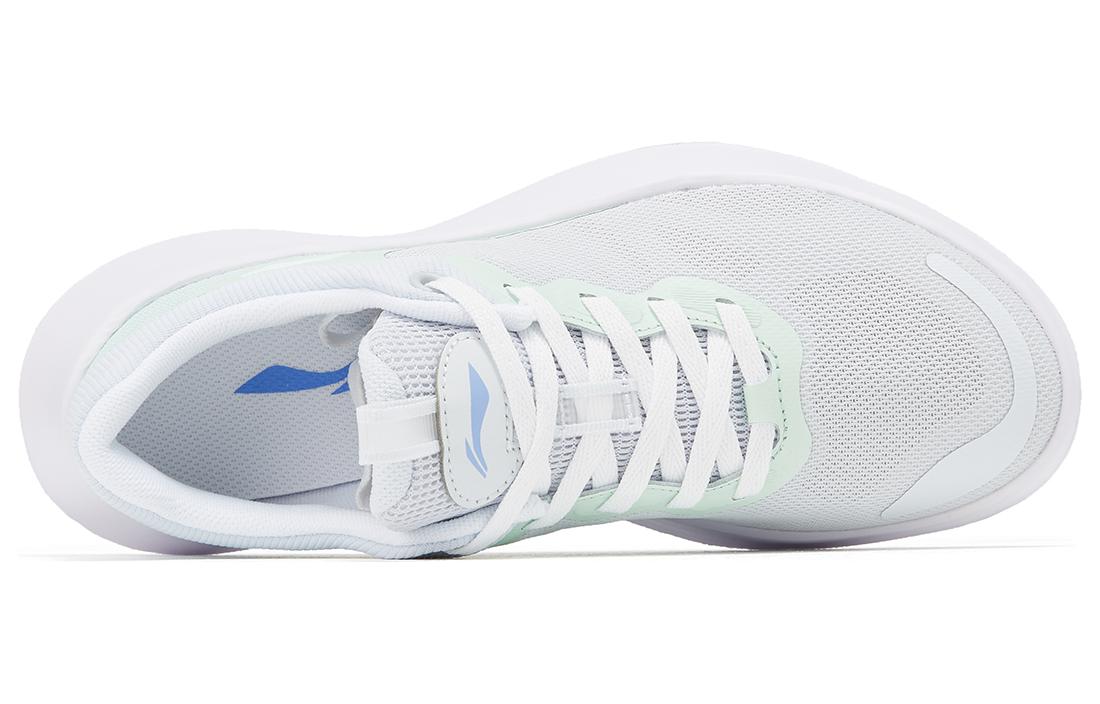 Shop (W) Li-Ning Pluma Ligera 'Blanco y Verde Claro' ARST020-3