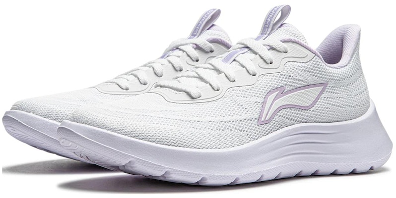 (Women) Li-Ning Light Feather 'White Mauve' ARSU022-1 Lookbook (Women) Li-Ning Light Feather 'White Mauve' ARSU022-1