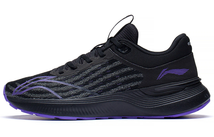 (Women) Li-Ning Light Shadow Element 'Black Purple' ARHS042-3