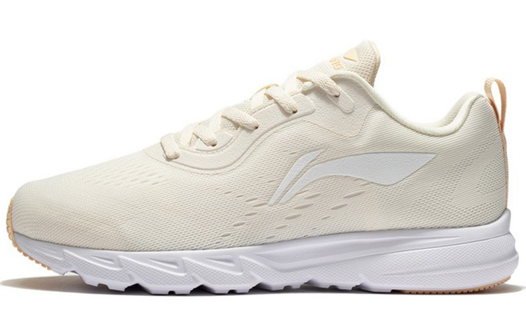 (Women) Li-Ning Light Weight Sport Shoes 'Beige White' ARBR006-6