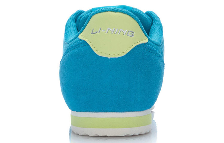 Shop LiNing李寧 輕便透氣舒適 低筒休閒跑步鞋 女款 藍