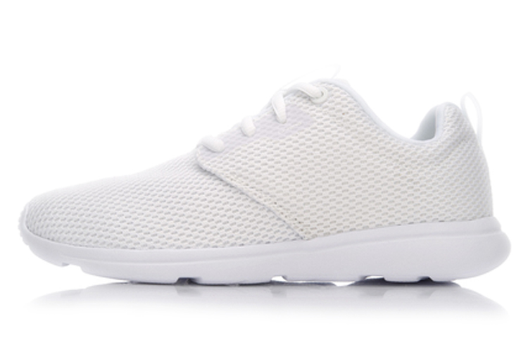 (Women) Li-Ning Lightweight Breathable Running Shoe 'Basic White' ARJL014-9