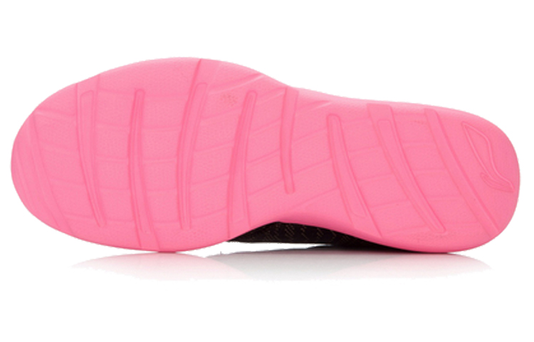 Purchase (Women) Li-Ning Lightweight Breathable Running Shoes 'Black Pink' ARJL014-4