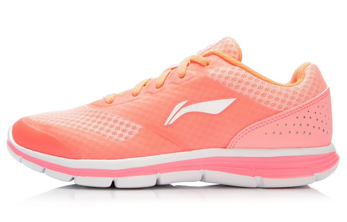 (Women) Li-Ning Lightweight Low-Top Runner 'Pink Orange' ARBK036-4