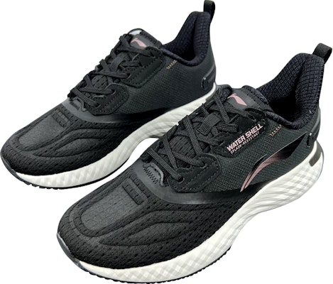 (Women) Li-Ning Lightweight Low-Top Running 'Black' AGLS230-1 Lookbook (Women) Li-Ning Lightweight Low-Top Running 'Black' AGLS230-1