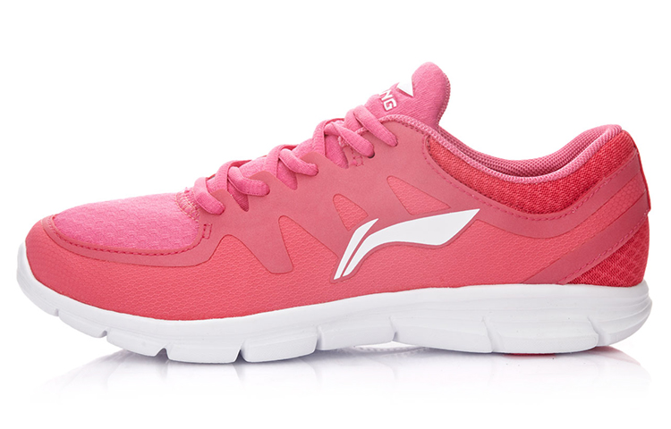 (Women) Li-Ning Lightweight Low-Top Running 'Pink White' ARBK004-1