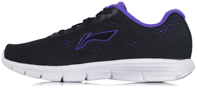 LiNing李寧 輕質 防滑耐磨 低幫 跑步鞋 女款 黑紫 Buy LiNing李寧 輕質 防滑耐磨 低幫 跑步鞋 女款 黑紫