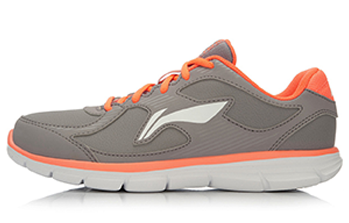 (Women) Li-Ning Lightweight Running 'Grey Orange White' ARBK076-2
