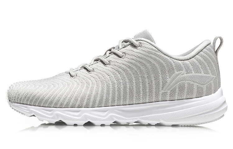 (Women) Li-Ning Lightweight Running 'Grey White' ARBN204-1