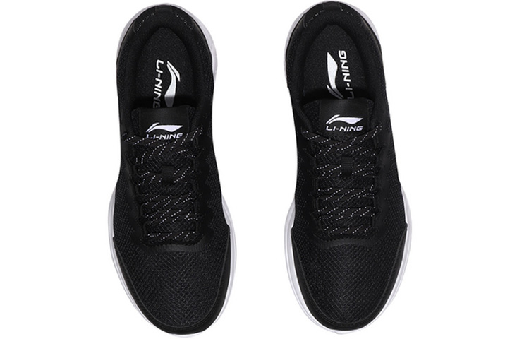 Shop (Women) Li-Ning Lightweight Running 'Standard Black' ARBN208-1
