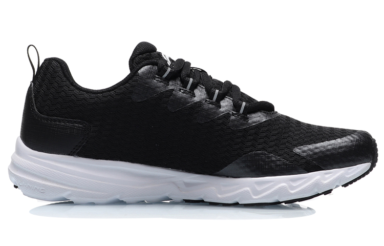 Order (W) Li-Ning Kasut Lari Rendah 'Hitam' Ringan ARBP032-1