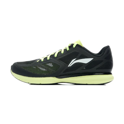 (W) Li-Ning Lightweight Running Shoes 'Black Green'