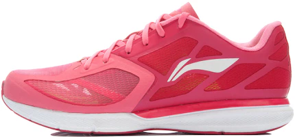 (Women) Li-Ning Lightweight Running Shoes 'Pink-White' ARBJ016-7 (Women) Li-Ning Lightweight Running Shoes 'Pink-White' ARBJ016-7