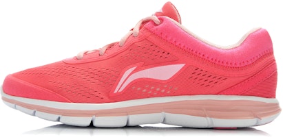(Women) Li-Ning Lightweight Running Shoes 'Pink White' ARBJ058-2 (Women) Li-Ning Lightweight Running Shoes 'Pink White' ARBJ058-2