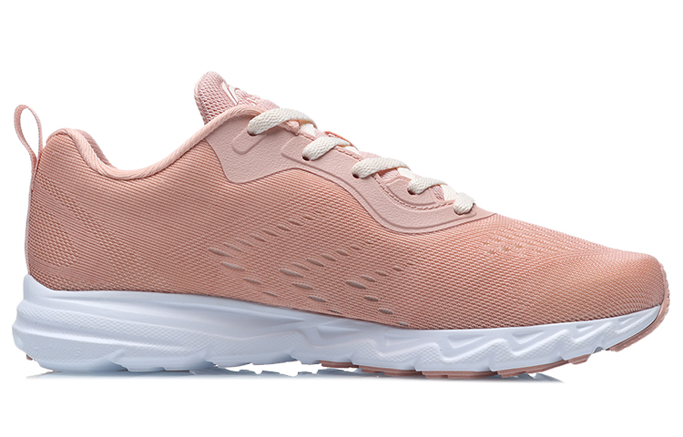 Order (W) 리닝 로즈핑크 화이트 경량 러닝화 (Li-Ning Rose Pink White Lightweight Running Shoes) ARBR006-4