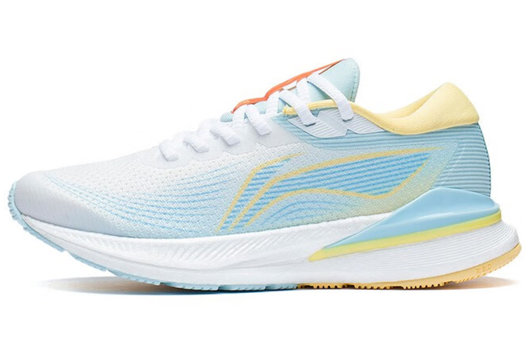 (Women) Li-Ning Lightweight Running Shoes 'Sky Blue White' ARHS038-1