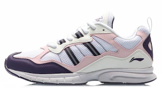 (Women) Li-Ning Lightweight Running Shoes 'White Pink Purple' ARBP064-3 (Women) Li-Ning Lightweight Running Shoes 'White Pink Purple' ARBP064-3
