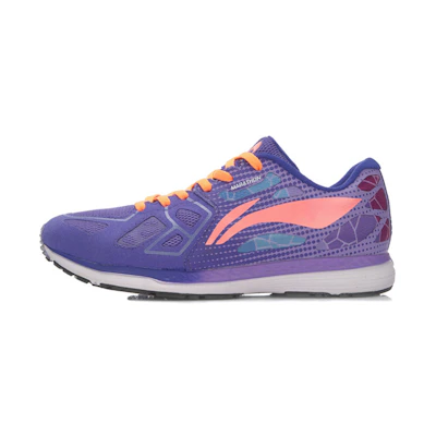 (W) Li-Ning Lightweight Running Sneaker 'Purple Orange'