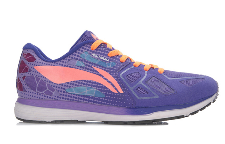 Order (Women) Li-Ning Lightweight Running Sneaker 'Purple Orange' ARBM094-2