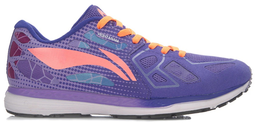 (Women) Li-Ning Lightweight Running Sneaker 'Purple Orange' ARBM094-2 Order (Women) Li-Ning Lightweight Running Sneaker 'Purple Orange' ARBM094-2