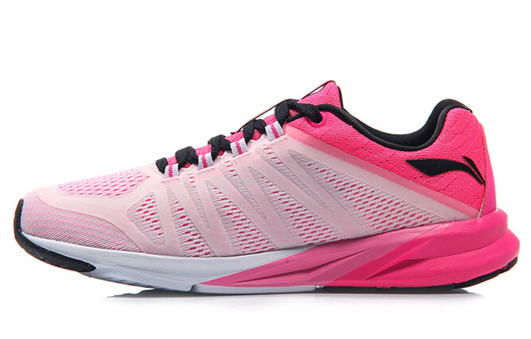 Buy (W) Zapatillas para Correr Li-Ning Ligeras y Amortiguadoras 'Blanco Rosa' ARHM016-1