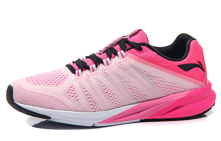 Lookbook (W) Zapatillas para Correr Li-Ning Ligeras y Amortiguadoras 'Blanco Rosa' ARHM016-1