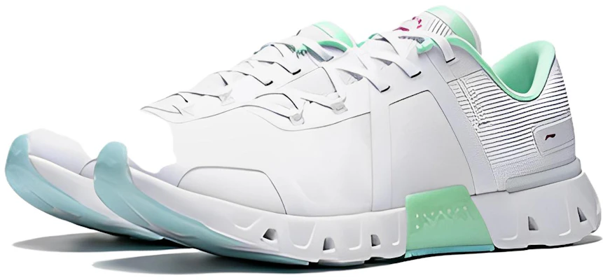 (W) Li-Ning Ling Ling 'Putih Hijau' AFVT004-17 Lookbook (W) Li-Ning Ling Ling 'Putih Hijau' AFVT004-17