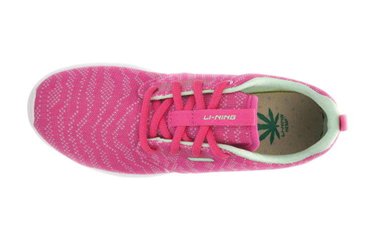 Shop (Women) Li-Ning Lingdong Low 'Red Breathable Runner' ARJL014-2