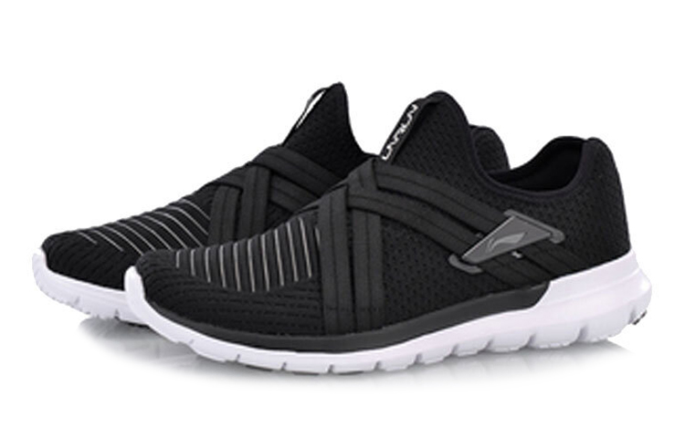 Lookbook (Women) Li-Ning Lingdong V2 Slip-On 'Black White' ARHN172-1