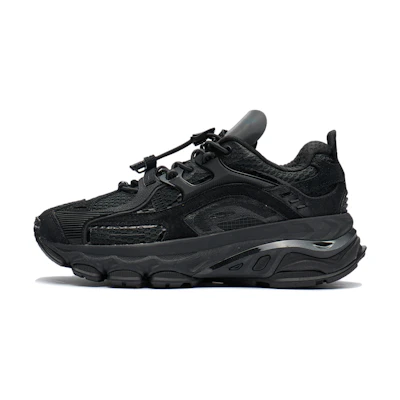 (W) Li-Ning Lingyue 'Trendy Low-Top Dad Shoe Black'