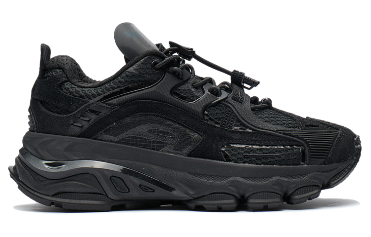 Order (Women) Li-Ning Lingyue 'Trendy Low-Top Dad Shoe Black' ARLR022-6